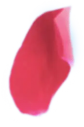 A crimson blob, exhibiting a gradient, sits on a black background.